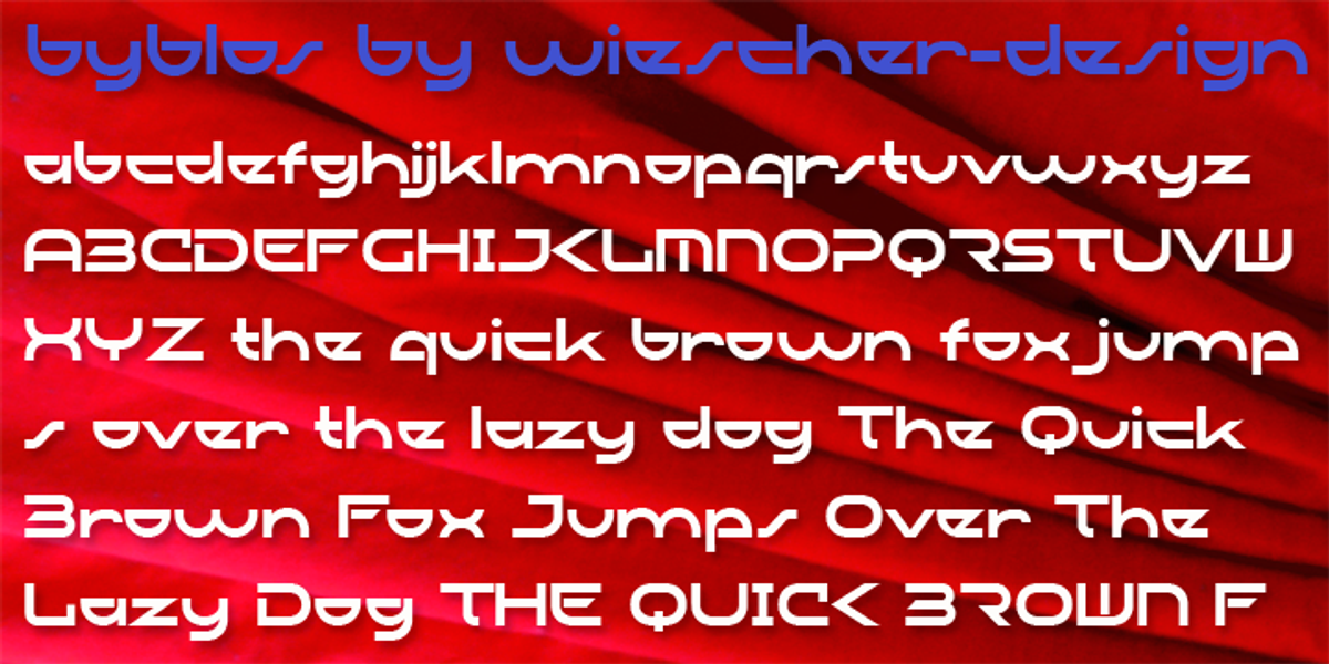 Byblos, a Sans Serif Font by Wiescher-Design (Photo 2 of 2)