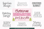 CHRISTMAS HANDWRITING FONT BUNDLE V1, a Handwritten Font by Blush Font Co. (Thumbnail 1 of 2)