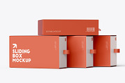 Sliding Gift Box Mockup PSD, a Packaging Mockup by Ram Studio LLC (Thumbnail 13 of 15)
