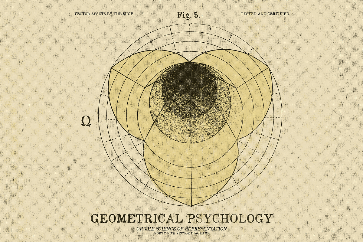 Geometrical psychology diagrams, an Object Graphic by The Shop (Photo 10 of 12)