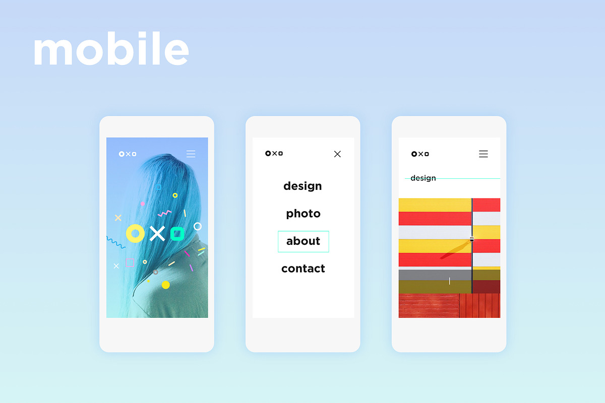 Oxo - Responsive Website Portfolio, an App Template by Ira Banana Studio (Photo 10 of 12)