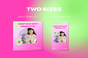 Instagram Social Media CANVA Cute, a Social Media Template by Vermeulen Design Studio (Thumbnail 5 of 6)