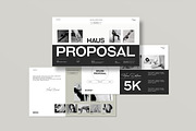 HAUS | Brand Proposal Presentation, a Presentation Template by Slide-Agency (Thumbnail 6 of 11)