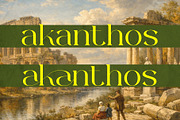 Marekan - A Modern Serif Font, a Serif Font by Muflieart (Thumbnail 9 of 11)