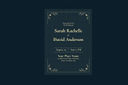 Elegant Floral Wedding Invitation, an Invitation Template by Neermana (Thumbnail 3 of 4)