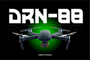 BARION- Modern Futuristic Display, a Sans Serif Font by Vroz Studio (Thumbnail 4 of 8)