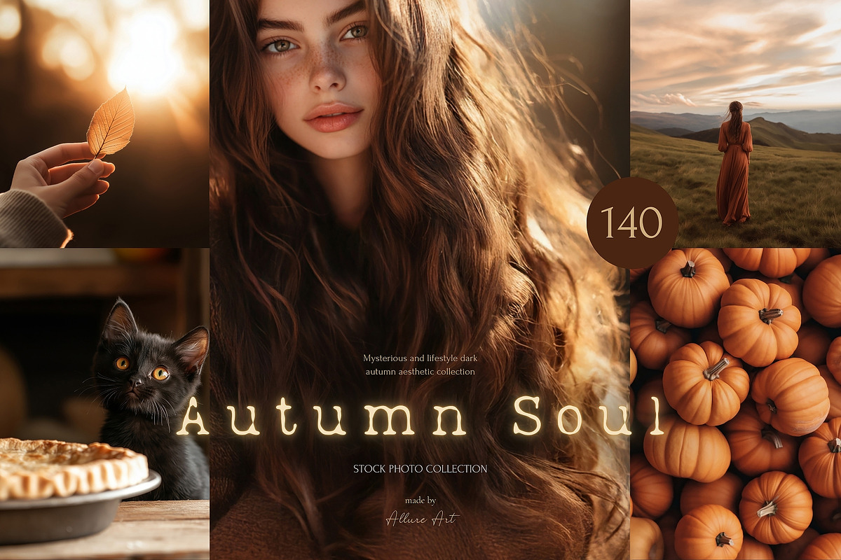 140 Autumn Fall Styled Stock Photos, a Beauty & Fashion Photo by Allure Art (Photo 1 of 24)