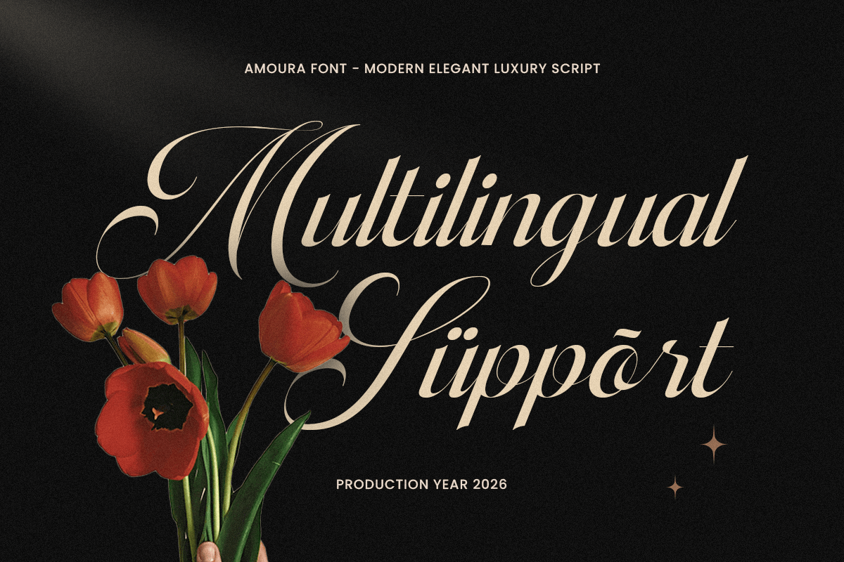Amoura - Elegant Luxury Script Font, a Script Font by Sensatype (Photo 13 of 13)