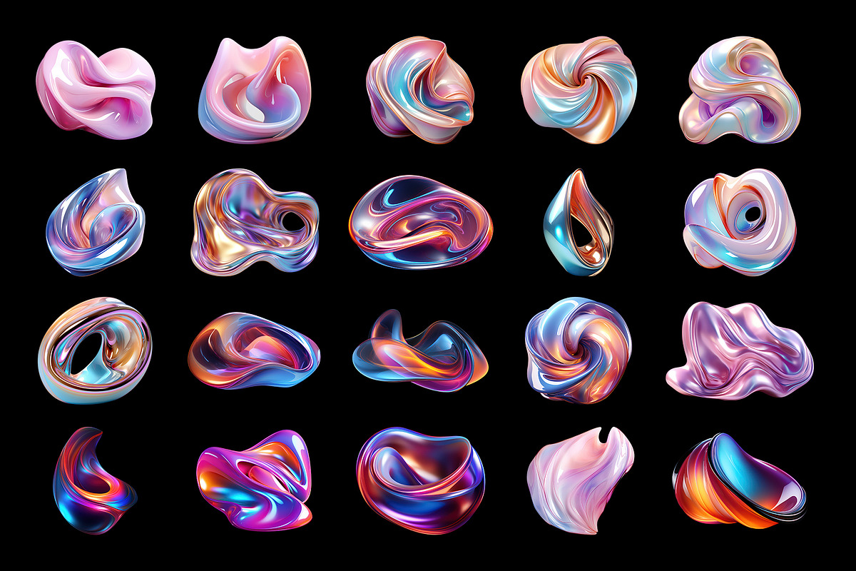310 Abstract & Sphere PNG Elements, an Object Graphic by Graphicdome (Photo 22 of 52)