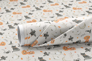 Halloween Seamless Pattern