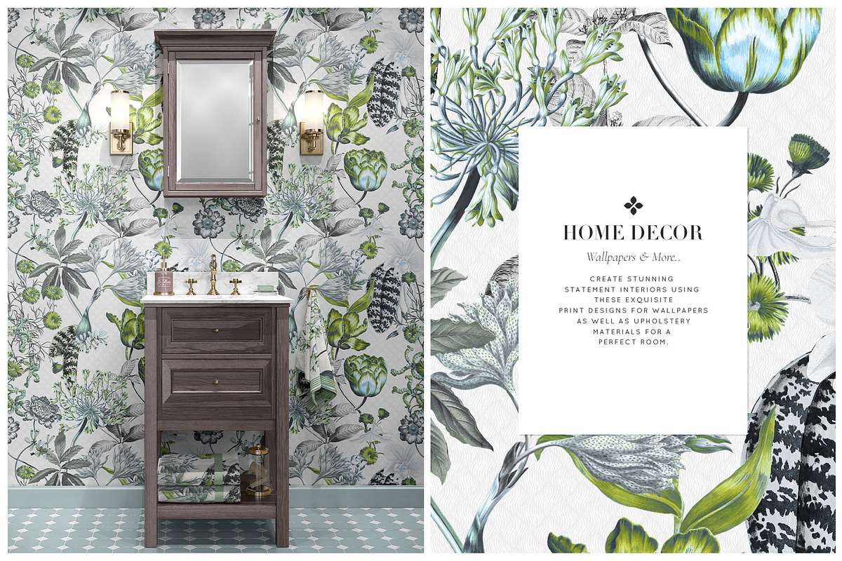Bloomora luxury Floral Prints & More, a Pattern Graphic by Pink Linen (Photo 10 of 11)