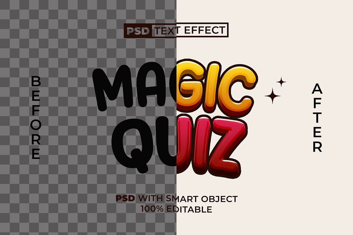 PSD 3D Text Effect Fun Game Style, a Layer Style Add-On by Mockmenot (Photo 2 of 2)