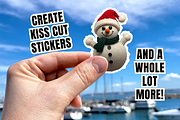 Winter Snowman Clipart Pack, an Object Graphic by LumiDigiPrints (Thumbnail 6 of 6)