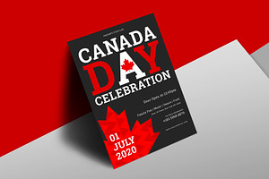 Canada Day Flyer Template