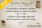 11 Handmade Font Family Pugzley, a Font by the little wonder shop (Thumbnail 4 of 14)