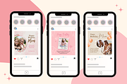 Happy Birthday Mom Templates, a Templates & Theme by TemplateCastleStore (Thumbnail 4 of 9)