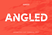Angled Headline Font, a Sans Serif Font by artyway (Thumbnail 1 of 10)