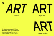 CS Matches – Sans Serif Typeface, a Sans Serif Font by Craft Supply Co. (Thumbnail 2 of 8)