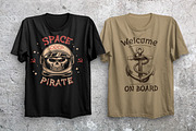 Yo-ho-ho. Vintage layered font, a Font by Fractal fonts & graphics (Thumbnail 9 of 9)