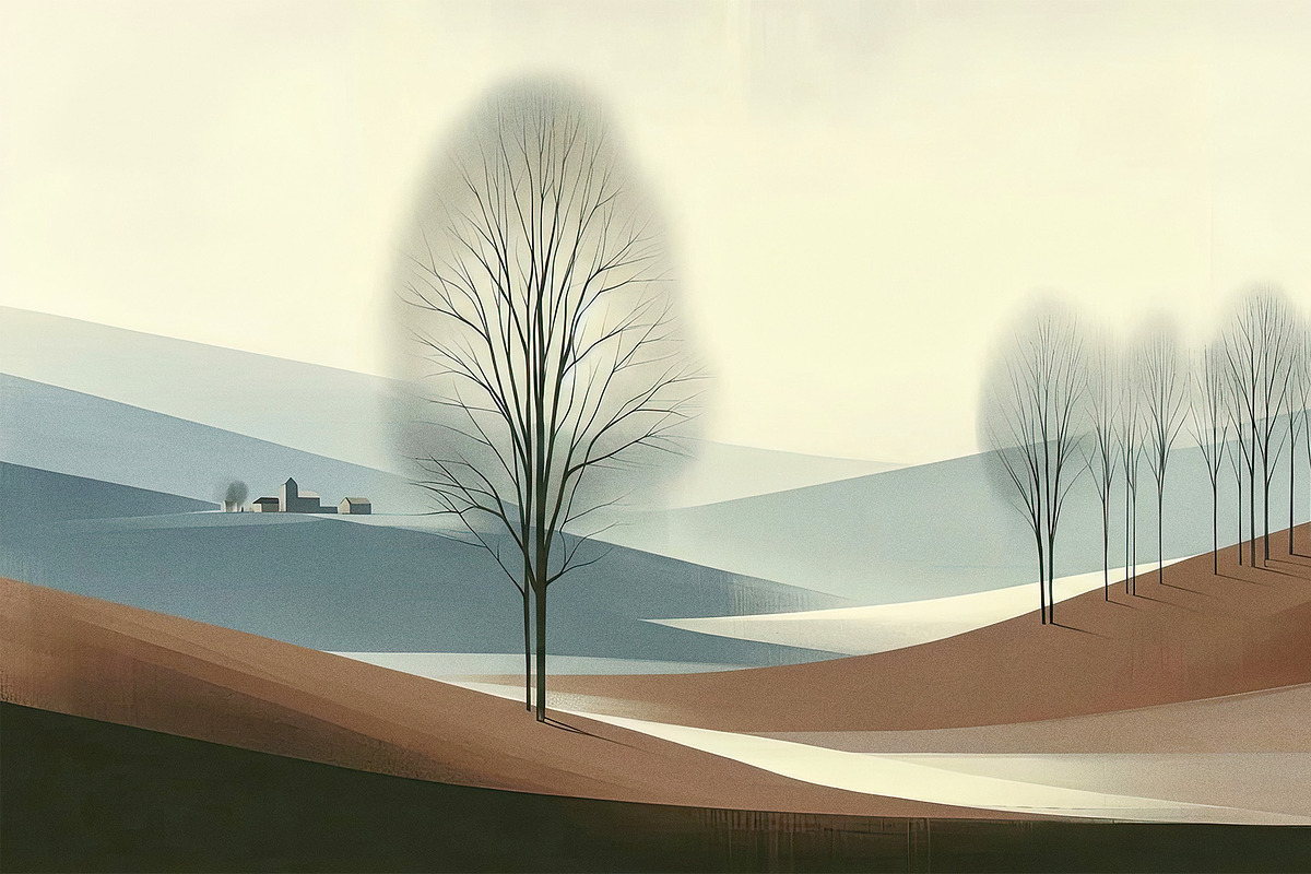 Serene Landscape Art Bundle, a Seasonal Illustration by StockVerse Creative (Photo 3 of 4)