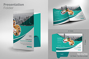 Corporate Presentation Folder, a Stationery Template by Cristal Pioneer (Thumbnail 1 of 5)