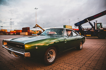 Dodge charger us muscle car featuring auto, charger, and dodge