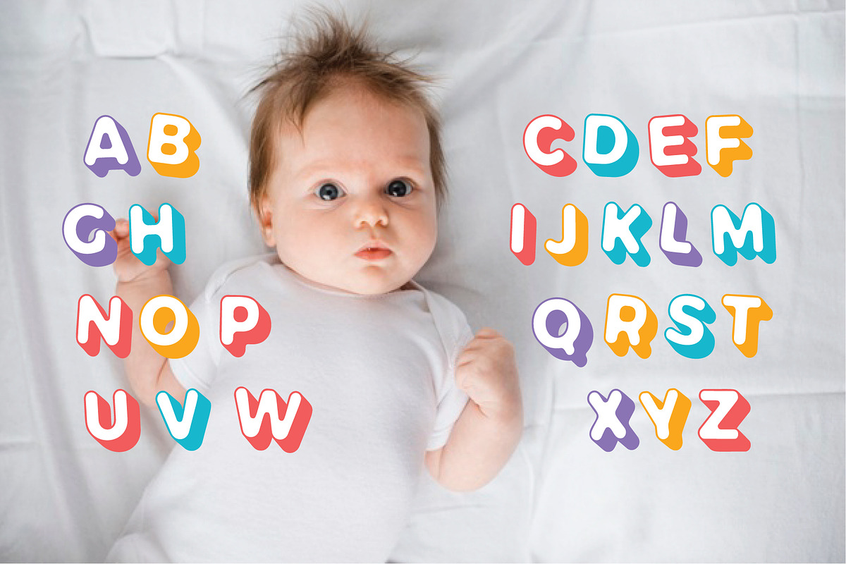 Kids Headline Font preview 2