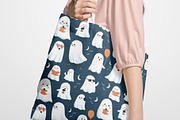 Free Spirits Ghost Vector Graphics, a Seasonal Illustration by Bend Brand Design (Thumbnail 2 of 5)
