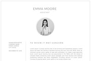 Resume Template / CV, a Resume Template by TheResumeCoach (Thumbnail 8 of 8)