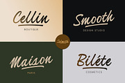 Selmith | Bold Signature, a Script Font by Lemonthe (Thumbnail 5 of 9)