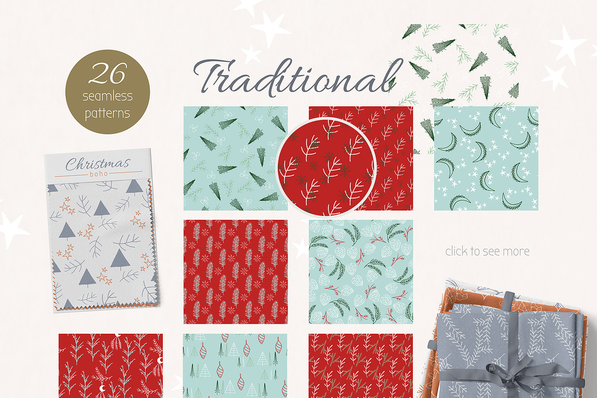 Christmas magic!, a Texture Illustration by JuDesign (Photo 6 of 7)