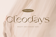 Cleodays Sans, a Sans Serif Font by Typia Nesia