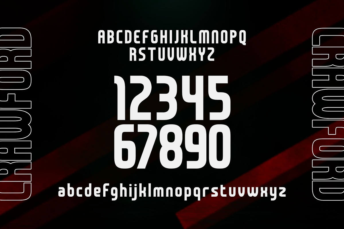 Crawford - Display Font, a Sans Serif Font by Flawless And Co (Photo 7 of 10)
