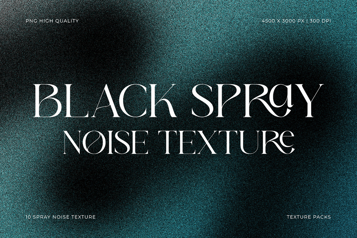 Black Spray Noise Texture, a Texture Graphic by Pitchlook.Studio