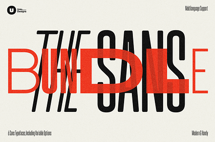 The Sans Bundle - 6 Complete Fonts