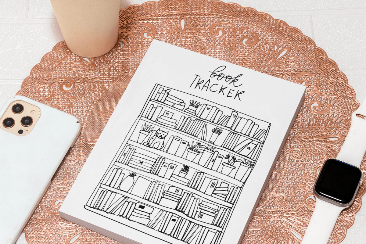 book tracker set, an Object Illustration by Veronika M (Photo 1 of 7)