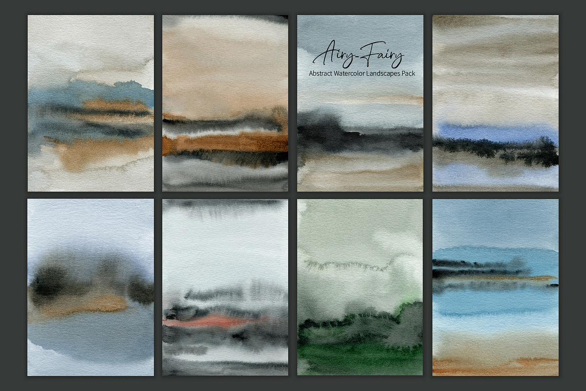 Airy-Fairy Abstract Landscapes, a Background Graphic by Marmoris.Arts (Photo 2 of 14)