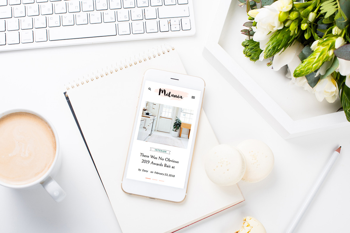 SALE! Web Design Kit for Bloggers, a Templates & Theme by SwitzerShop (Photo 9 of 19)