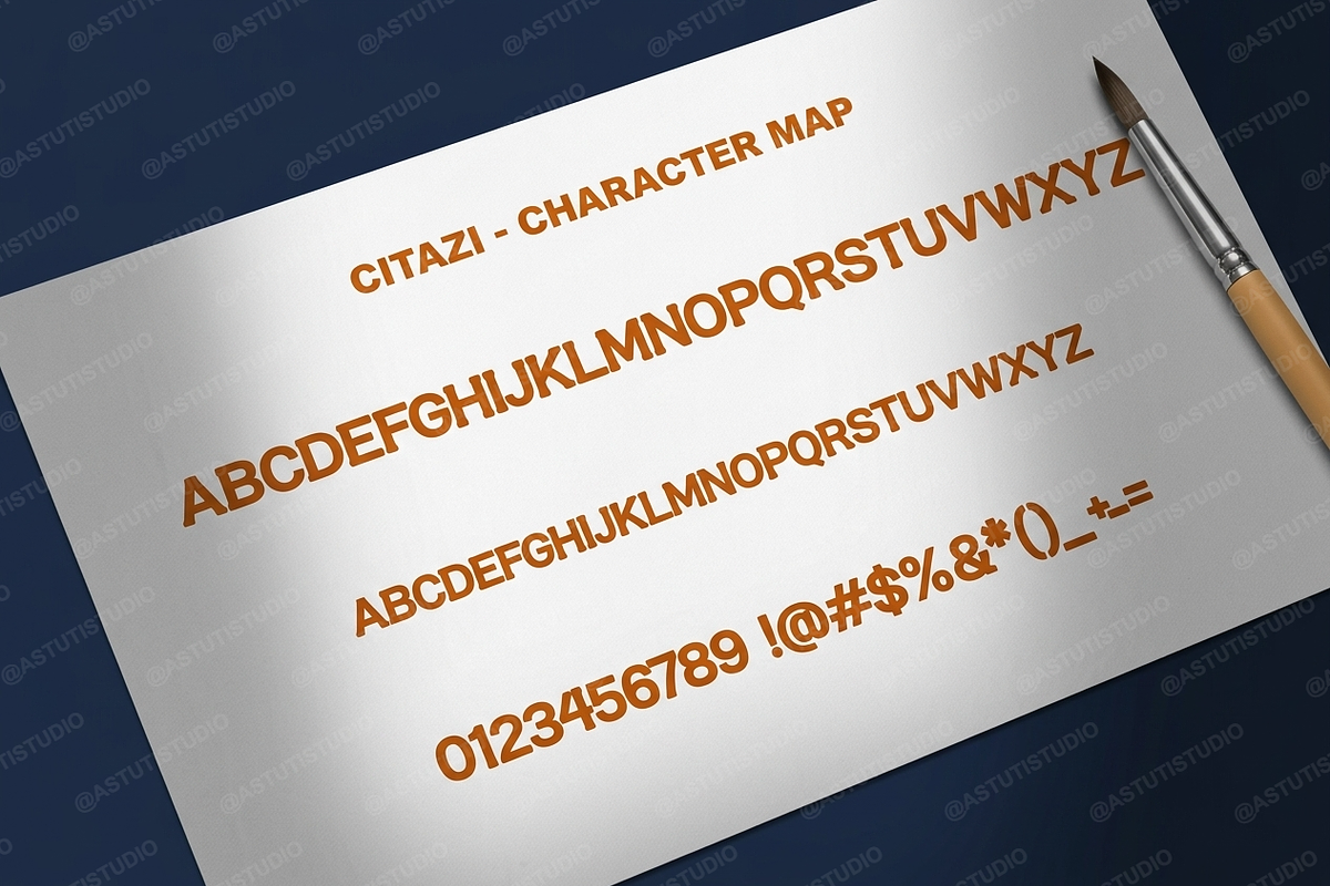 Citazi - A Sophisticated Serif, a Serif Font by Astuti Studio (Photo 3 of 23)