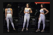 Leggings and Tank-Top Mockup, a Bottom Mockup by Freeman Studio (Thumbnail 9 of 16)