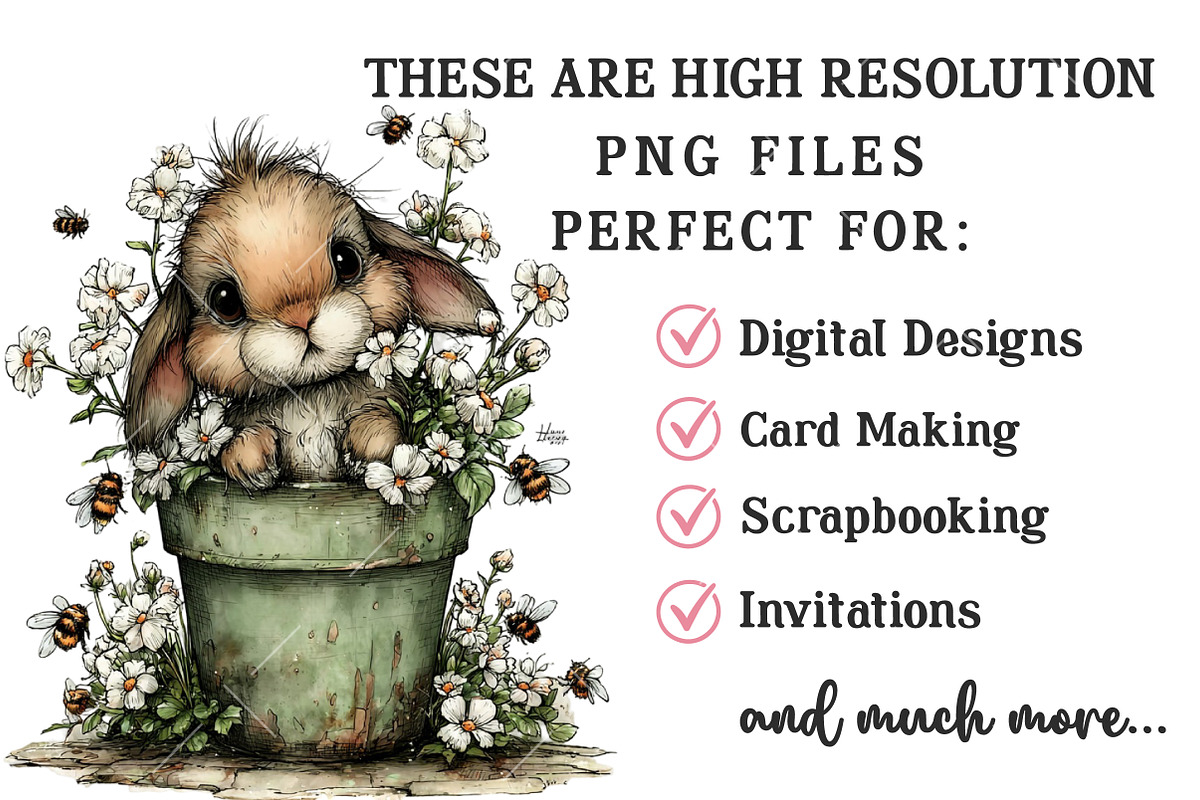 Whimsical Spring Clipart Bundle, an Illustration by OK Design (Photo 5 of 6)