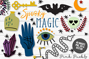 Magic and Occult Clipart and Vectors, an Illustration by PinkPueblo (Thumbnail 1 of 4)