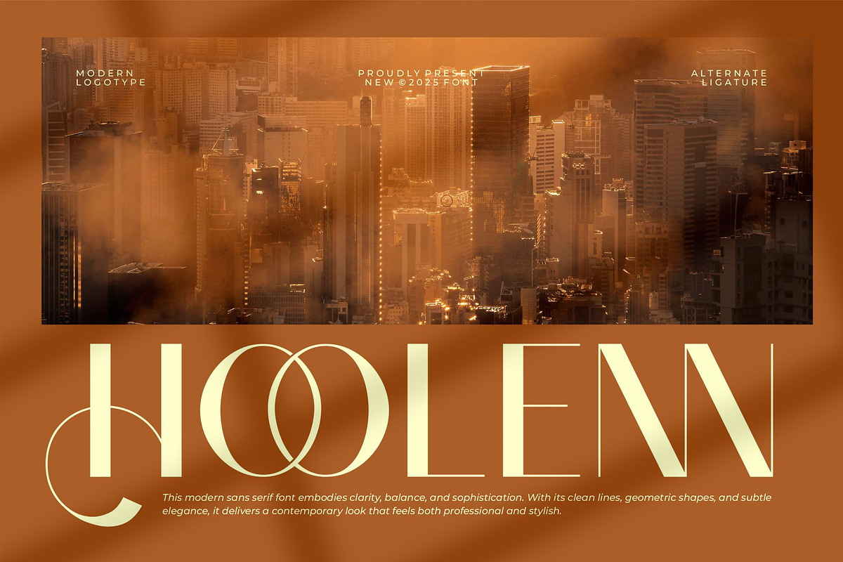 Hoolenn || Modern Vintage Sans Serif, a Serif Font by Ermedia Studio (Photo 1 of 8)