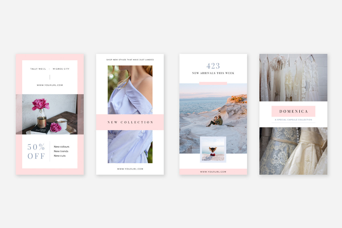 Soft Instagram Stories Pack, a Social Media Template by Swiss_cube (Photo 4 of 5)