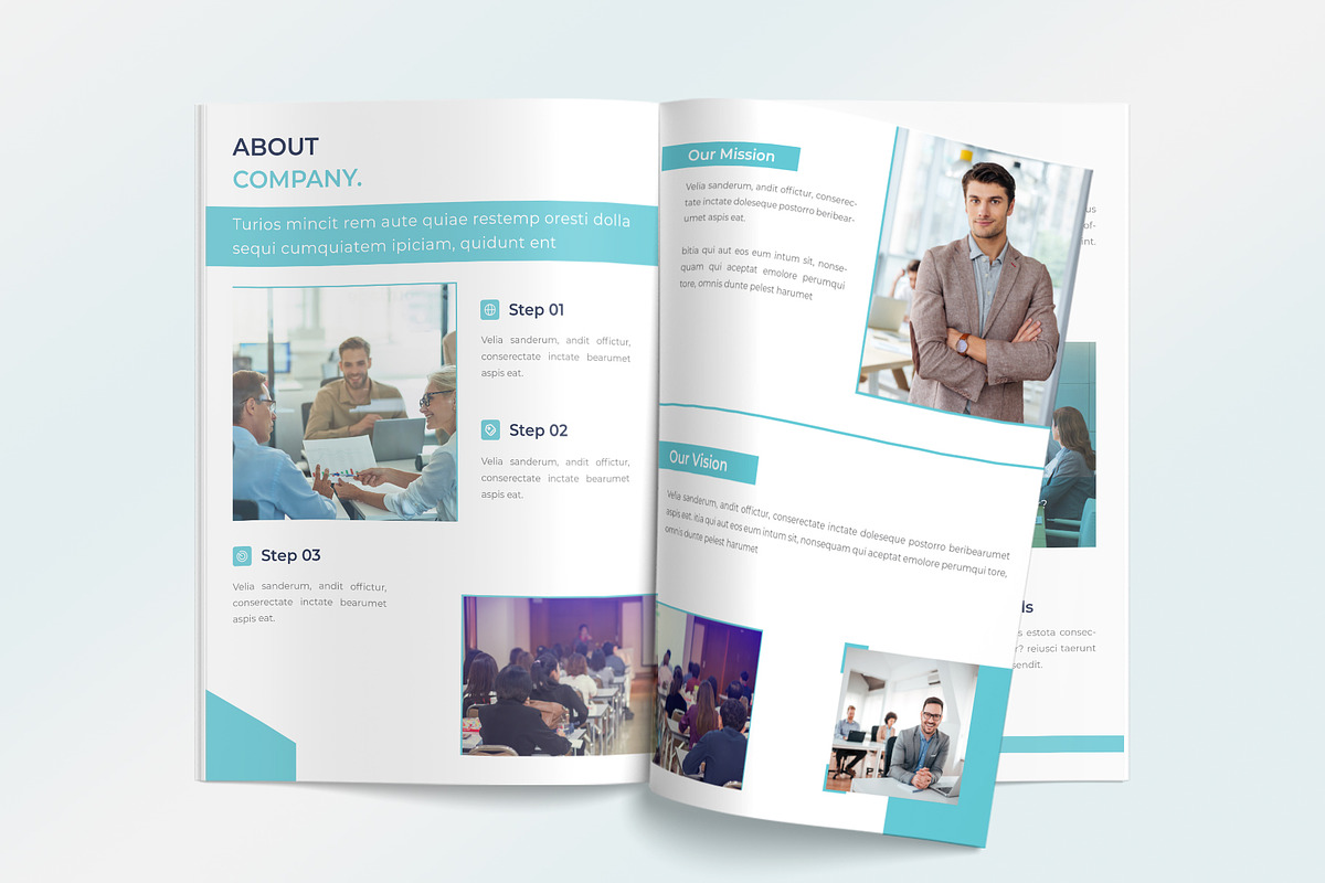 HR Employee Handbook, a Brochure Template by graphypix (Photo 5 of 8)