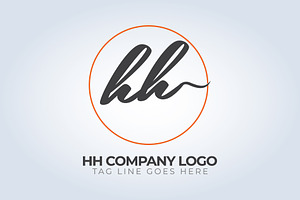 HH Letter Company Logo Template, a Branding & Logo Template by arslantanoli
