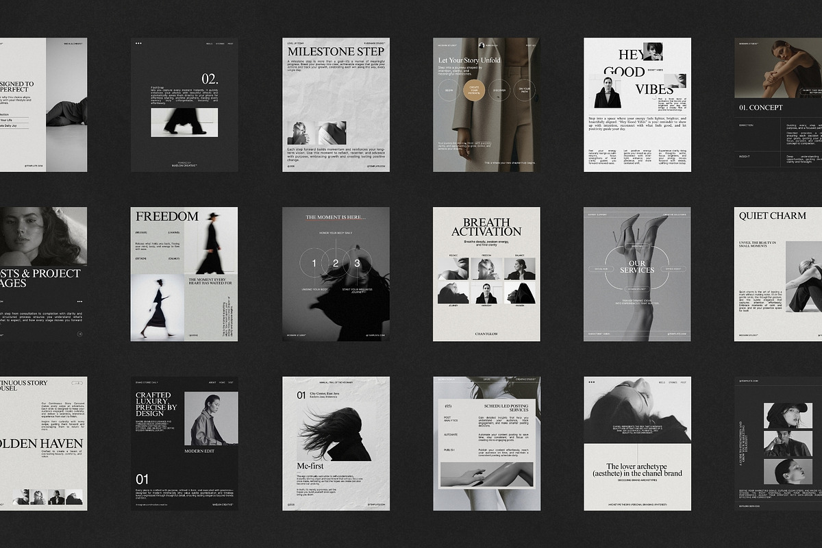 RIVA | Instagram Post Template (I), a Social Media Template by Prapti Design (Photo 10 of 10)