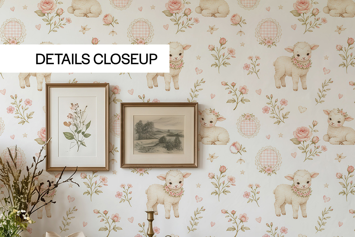 Farmhouse Wallpaper Mockup PSD, a Household Mockup by 1001 mockups (Photo 3 of 11)