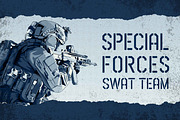 Airborne 86 is a Sans military style, a Sans Serif Font by Almarkhatype (Thumbnail 7 of 10)