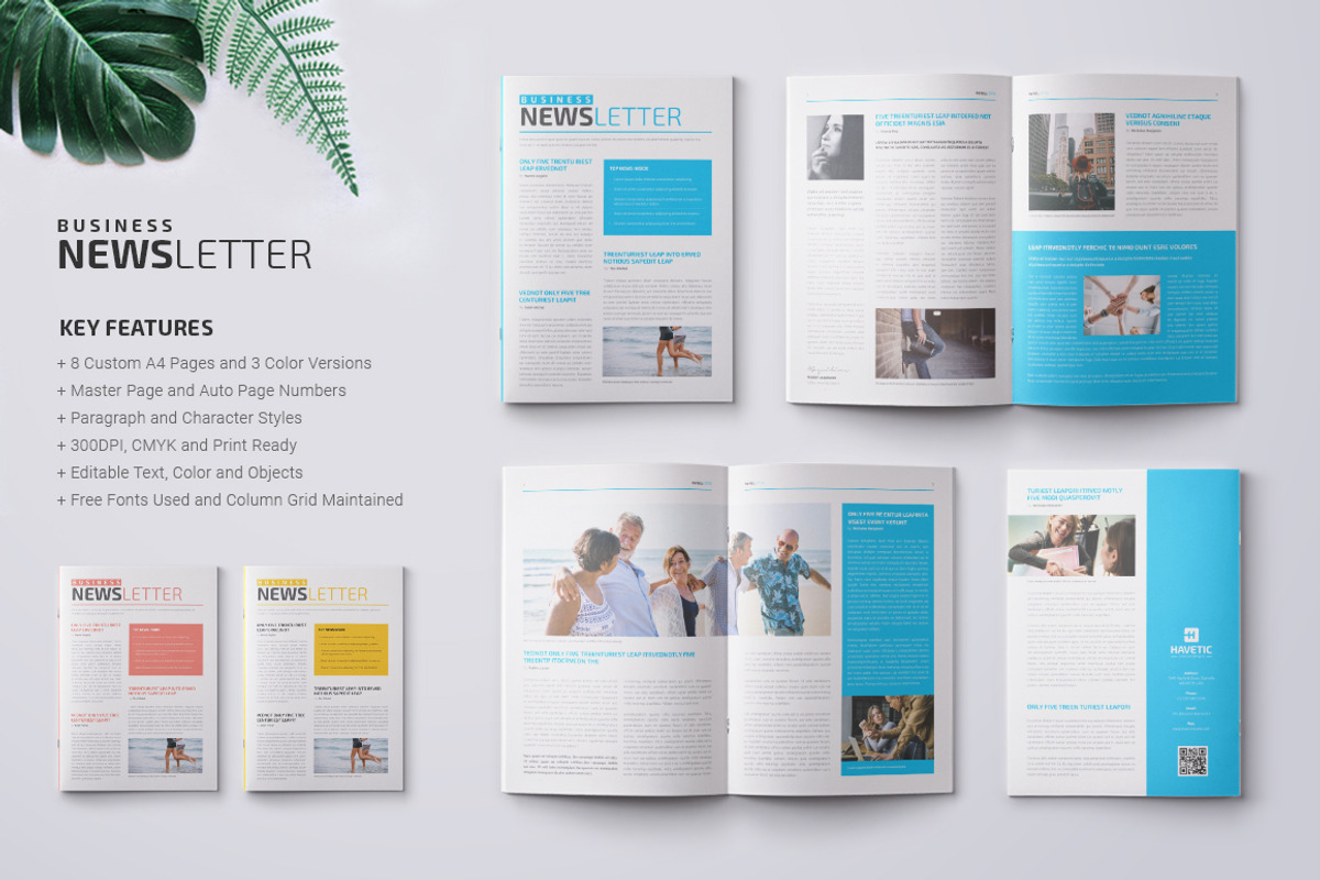 Newsletter, a Brochure Template by DesignJanala (Photo 2 of 6)